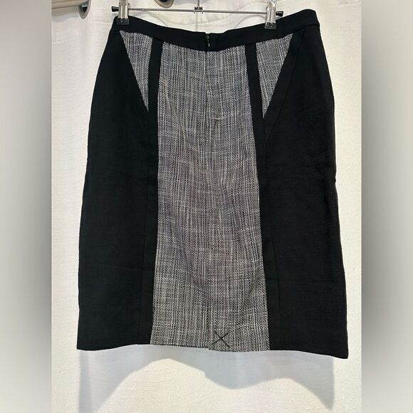 Calvin Klein - Black and White Pencil Skirt - Picture 4 of 5